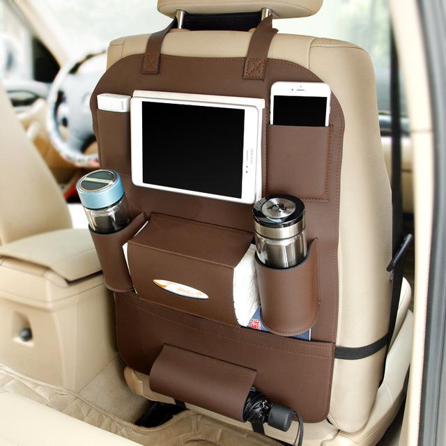 Leather Car Seat Organizers