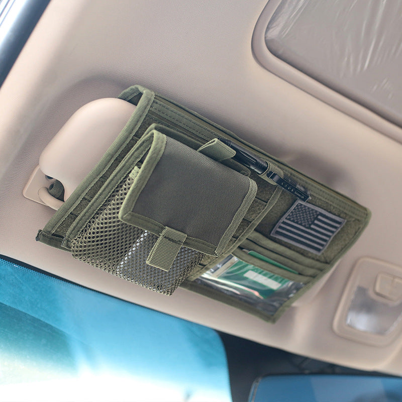 Quick Grab Multi-functional Sun Visor Storage