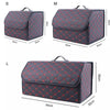 Mom's Trunk Storage Tote with Diamond Piping - Blueskychariots
